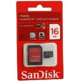Cartão de memoria micro sd 16 GIGA scandisk