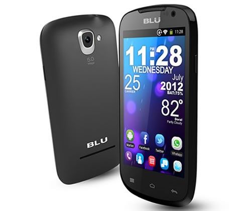 CEL BLU DASH D270A DUAL ANDROID PRETO