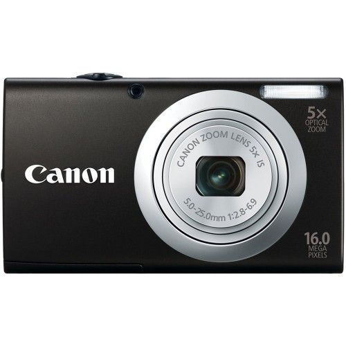 CAMERA CANON A-2400 IS 16.0 PRETO