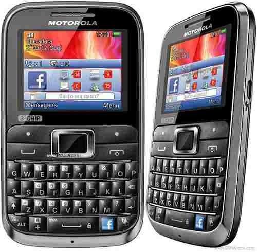 Celular Motorola Original 3 Chips Ex117 Tri Chip Motokey Fm